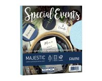 Busta Special Events - 170 x 170 mm - 120 gr - azzurro - Favini - conf. 10 buste
