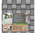 Striscia di occultazione privacy - 19 x 205 cm - PVC - grigio - Verdemax