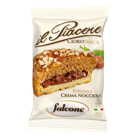 Il Piacere Cioco Snack - nocciola - 60 gr - Falcone