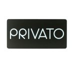Pittogramma adesivo - Privato - 32,5 x 16 cm - PVC - nero/bianco - Stilcasa