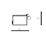 Busta con zip Bubble - 21,5 x 12,5 cm - EVA - colori pastello assortiti - Sei Rota