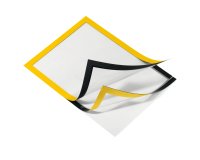 Cornice espositiva Duraframe - A4 - 21 x 29,7 cm - giallo - Durable