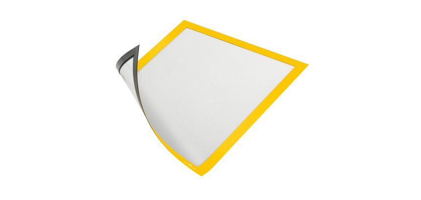 Cornice Duraframe Magnetic - A4 - 21 x 29,7 cm - giallo - Durable