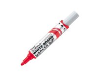 Marcatore per lavagne MaxiFlo - punta conica 6 mm - rosso - Pentel