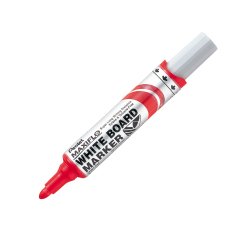 Marcatore per lavagne MaxiFlo - punta conica 6 mm - rosso - Pentel