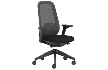 Poltrona semidirezionale Joga - Nero - Unisit