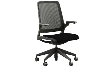 Poltrona semidirezionale Selfie - Nero - Unisit