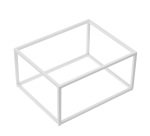 Stand buffet GN 1/2 - 32,5 x 26,5 x 16 cm - metallo - bianco - Leone