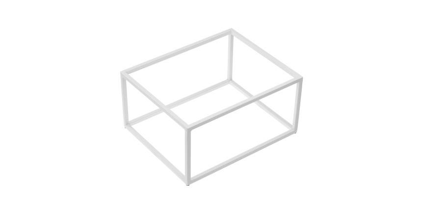 Stand buffet GN 1/2 - 32,5 x 26,5 x 16 cm - metallo - bianco - Leone