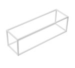 Stand buffet GN 2/4 - 53 x 16,5 x 16 cm - metallo - bianco - Leone
