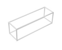 Stand buffet GN 2/4 - 53 x 16,5 x 16 cm - metallo - bianco - Leone