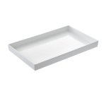 Vassoio Venezia - 32,5 x 17,6 x 6 cm - melamina - bianco - Leone