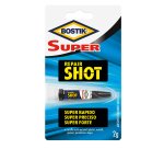 Colla istantanea Super Repair Shot - 2 gr - trasparente - Bostik