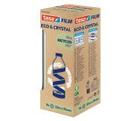 Nastro adesivo Crystal recycled - 19 mm x 33 m - PET - trasparente - Tesa - torre 8 pezzi
