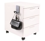 Appendiabiti magnetico - 7,4 x 6,8 x 14,3 cm - 1 posto - acciaio/ABS - Alba