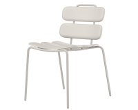 Seduta collettività Lemon - senza braccioli - polipropilene - avorio - Unisit