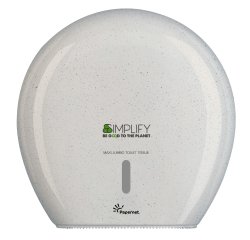 Distributore Jumbo Simplify - 34,5 x 14,8 x 34,5 cm - white wood - Papernet