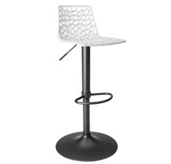 Sgabello Spider Gas  - Nero opaco/bianco - Grandsoleil