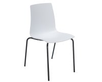 Seduta Candy - PPL - bianco/nero opaco - Grandsoleil