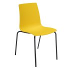 Seduta Candy - PPL - giallo/nero opaco - Grandsoleil