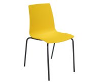 Seduta Candy - PPL - giallo/nero opaco - Grandsoleil