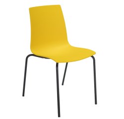 Seduta Candy - PPL - giallo/nero opaco - Grandsoleil