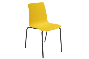 Seduta Candy - PPL - giallo/nero opaco - Grandsoleil