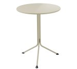Tavolo basso ribaltabile tondo Lemon - 75 x 59 cm - avorio - Unisit