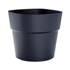 Vaso Andromeda - 13 L - diametro 28 cm - blu profondo - TeraPlast