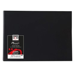 Tela pittura Classic - 18 x 24 cm - nero - DOM