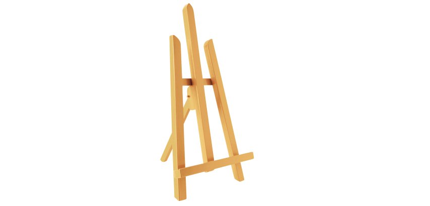 Cavalletto da tavolo mini lyra - 19 x 36 cm - legno  - Deco