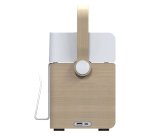 Organizer portatile da scrivania Ergobox S - 42,5 x 23 x 15 cm - legno/PET/ABS - legno/bianco/grigio - Alba
