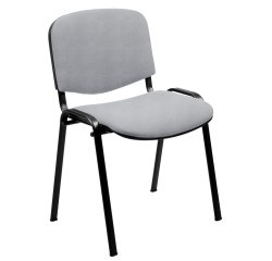 Seduta attesa Dado D5S - senza braccioli - pelle - grigio chiaro - Unisit