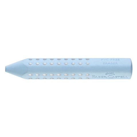 Gomma a forma di matita Grip 2001 - 90 x15 x15 mm - blue - Faber-Castell