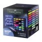 Evidenziatore Textliner 46 - punta a scalpello - tratto 1,0-3,0-5,0 mm - colori assortiti - Faber Castell - deskset 24 pezzi