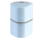 Temperamatite Grip 2001 con contenitore - 3 fori - sky blue - con doppio serbatoio - Faber-Castell