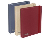 Cartella progetto Crush con elastico - 25 x 35 cm - dorso 3 cm - colori assortiti - Favini