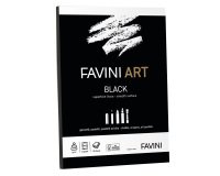 Blocco collato Black - A4 - 320 gr - 10 fogli - Favini