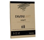 Album collato Kraft - A4 - 120 gr - 50 fogli - Favini Art