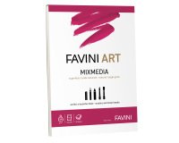 Blocco collato Mix Media - A4 - 250 gr - 20 fogli - Favini Art