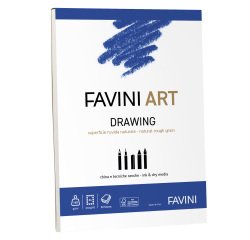 Album collato Drawing - A4 - 140 gr - 30 fogli  - Favini Art
