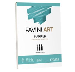 Blocco collato Marker - A4 - 70 gr - 50 fogli - Favini Art