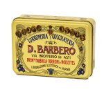 Scrigno regalo - con praline miste - 150 gr - metallo - giallo - Barbero