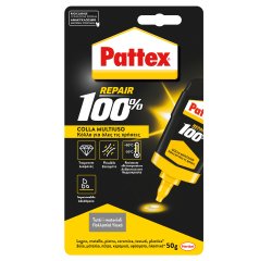 Colla universale Pattex Repair 100% colla - 50 gr - trasparente - Pattex