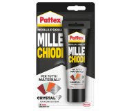 Colla Pattex Millechiodi Crystal - 90 gr - trasparente - Pattex