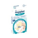 Cerotto idrocolloidale per vesciche Megaplast - PU traspirante - PVS - conf. 5 pezzi