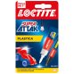 Colla Super Attak - adesivo liquido e attivatore in penna - adatto per incollare plastiche domestiche - 2 gr + 4 ml - trasparente - Loctite - conf. 2 pezzi