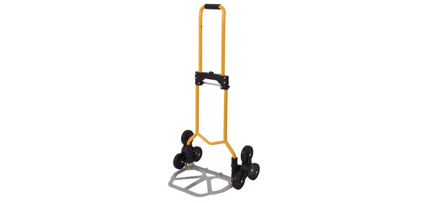 Carrello pieghevole per scale - 100 x 50,5 x 42cm - portata massima 70 kg - acciaio - X-Robust