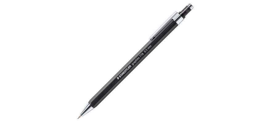 Portamine Grafite 778 - mina 0,5 mm - fusto nero opaco - Staedtler