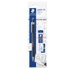 Portamine Grafite 778 - mina 0,5 mm - con astuccio 12 mine - fusto nero opaco - Staedtler